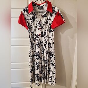 H&R Graphic Lily Swing Dress
